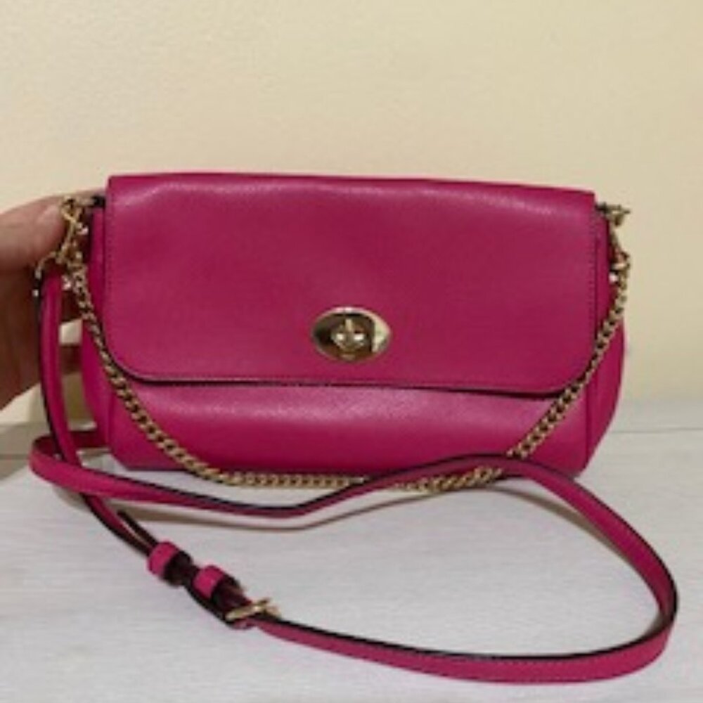 COACH - Ruby Crossbody in Crossgrain Leather Style No. F54849 Pink